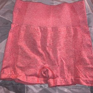 Pink Seamless Shorts